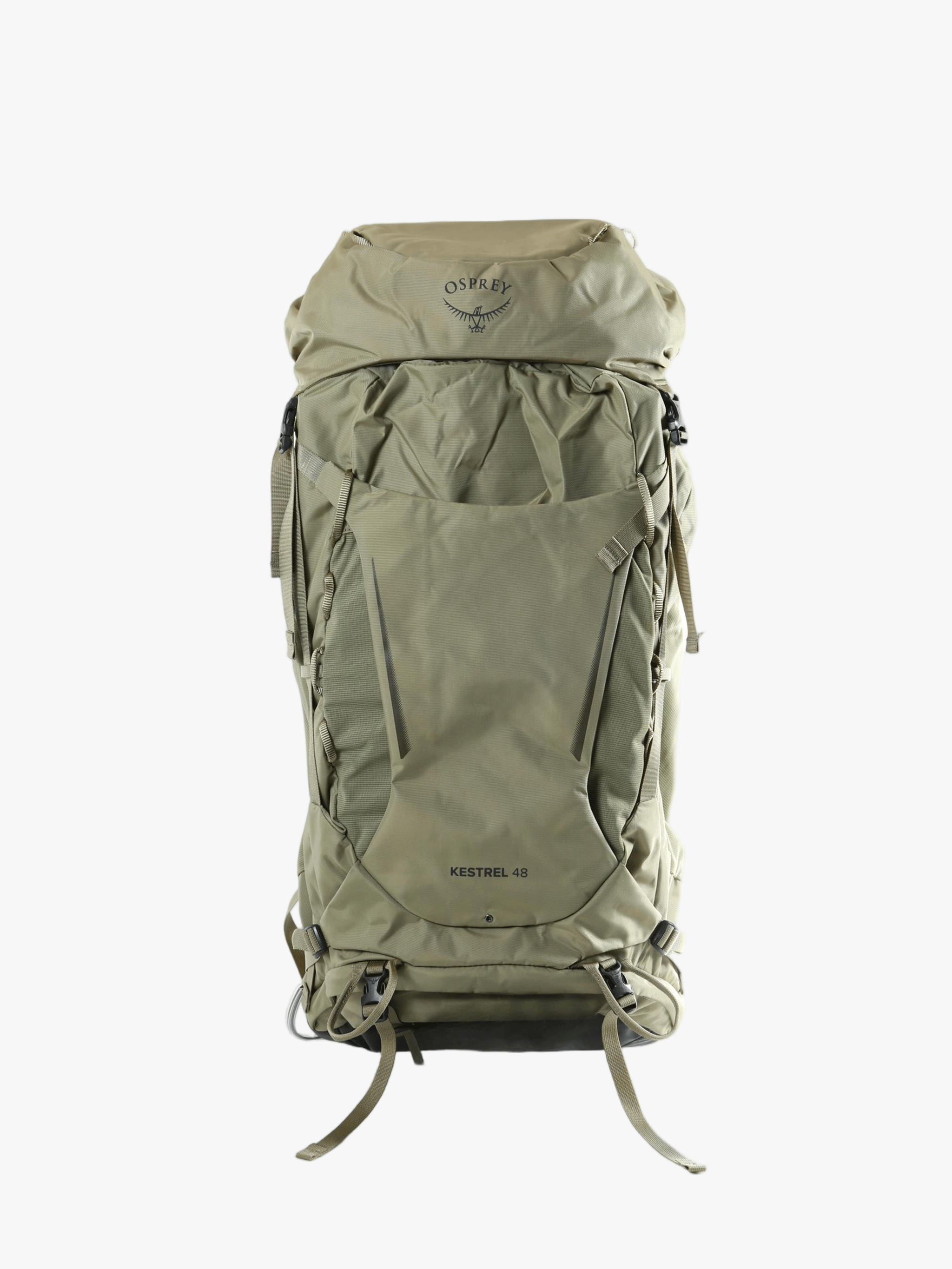 Green bag, front view