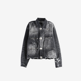 Black jacket, front view