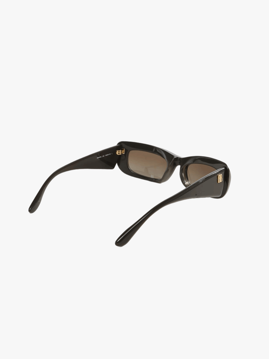 Brown sunglasses, back view