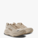 Tan shoes, front view