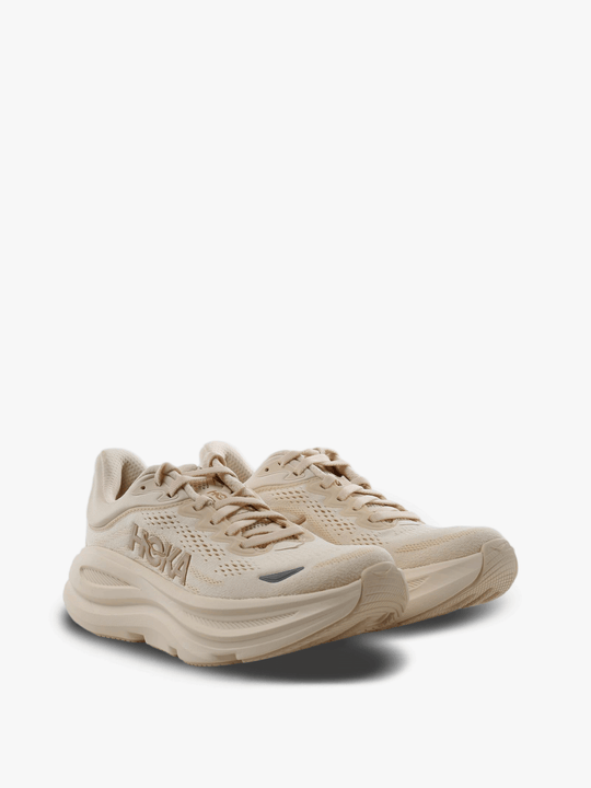 Tan shoes, front view