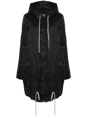 RICK OWENS DRKSHDW - Women Recycled Nylon Fishtail Parka