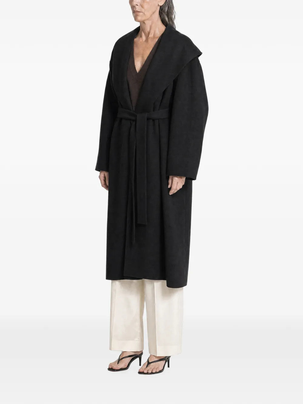 Black jacket, full body view