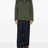 Green jacket, full body view