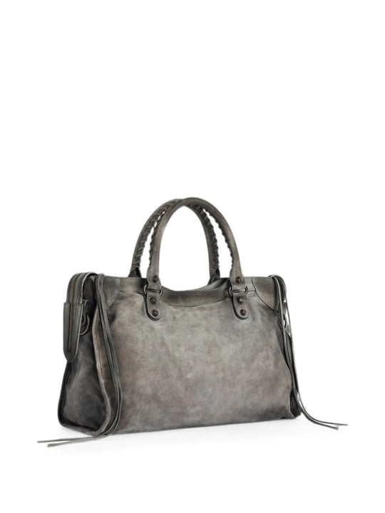 Grey bag, front view