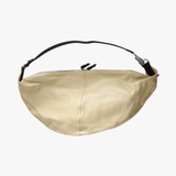 Tan bag, front view
