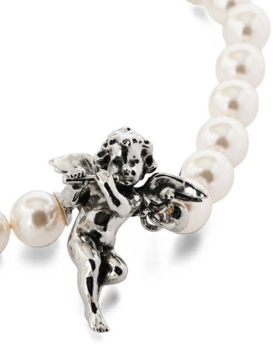 White jewelry, front view