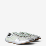 Green shoes, front view
