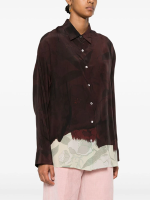 DRIES VAN NOTEN - Women Casio Print Shirt