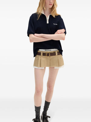 MIU MIU - Women Piqué Polo Shirt