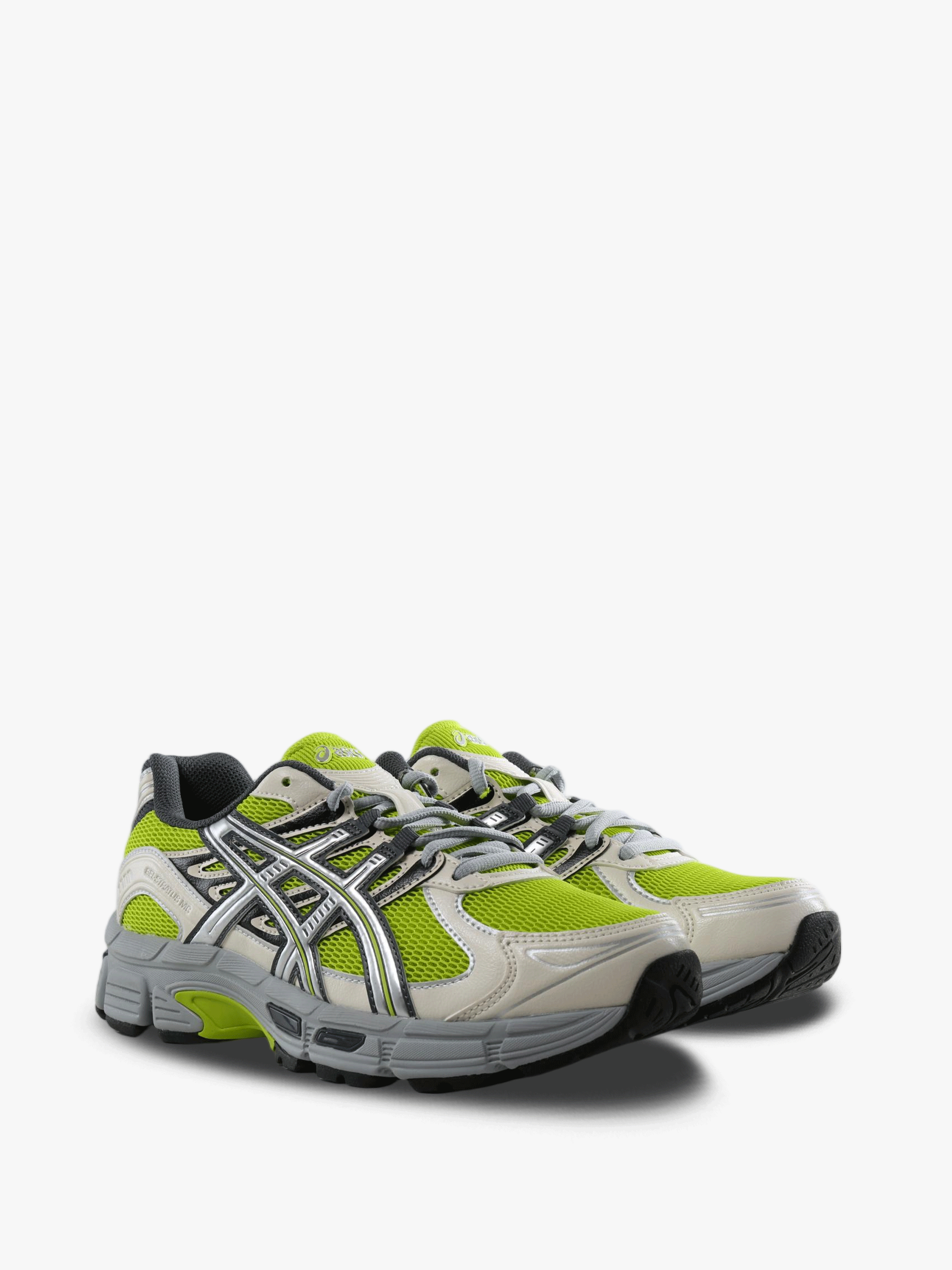 Green shoes, front view