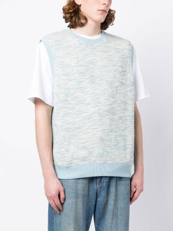 STUSSY - Men Marled Knitwear Vest