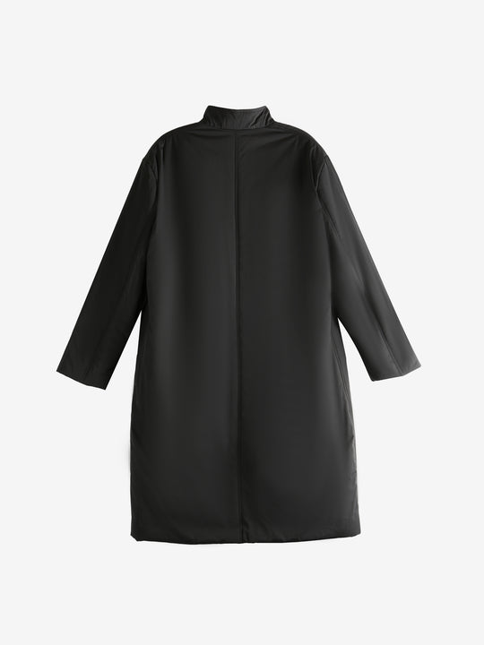 Black coat,back view