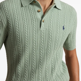 Green shirt worn by a person, showing the shirt fit