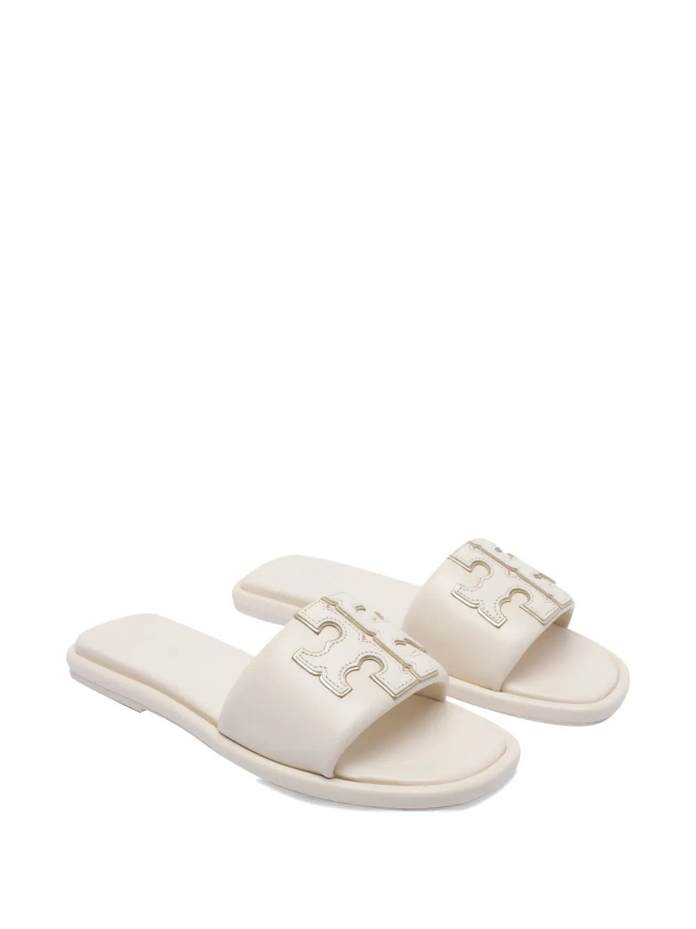 Tan shoes, front view