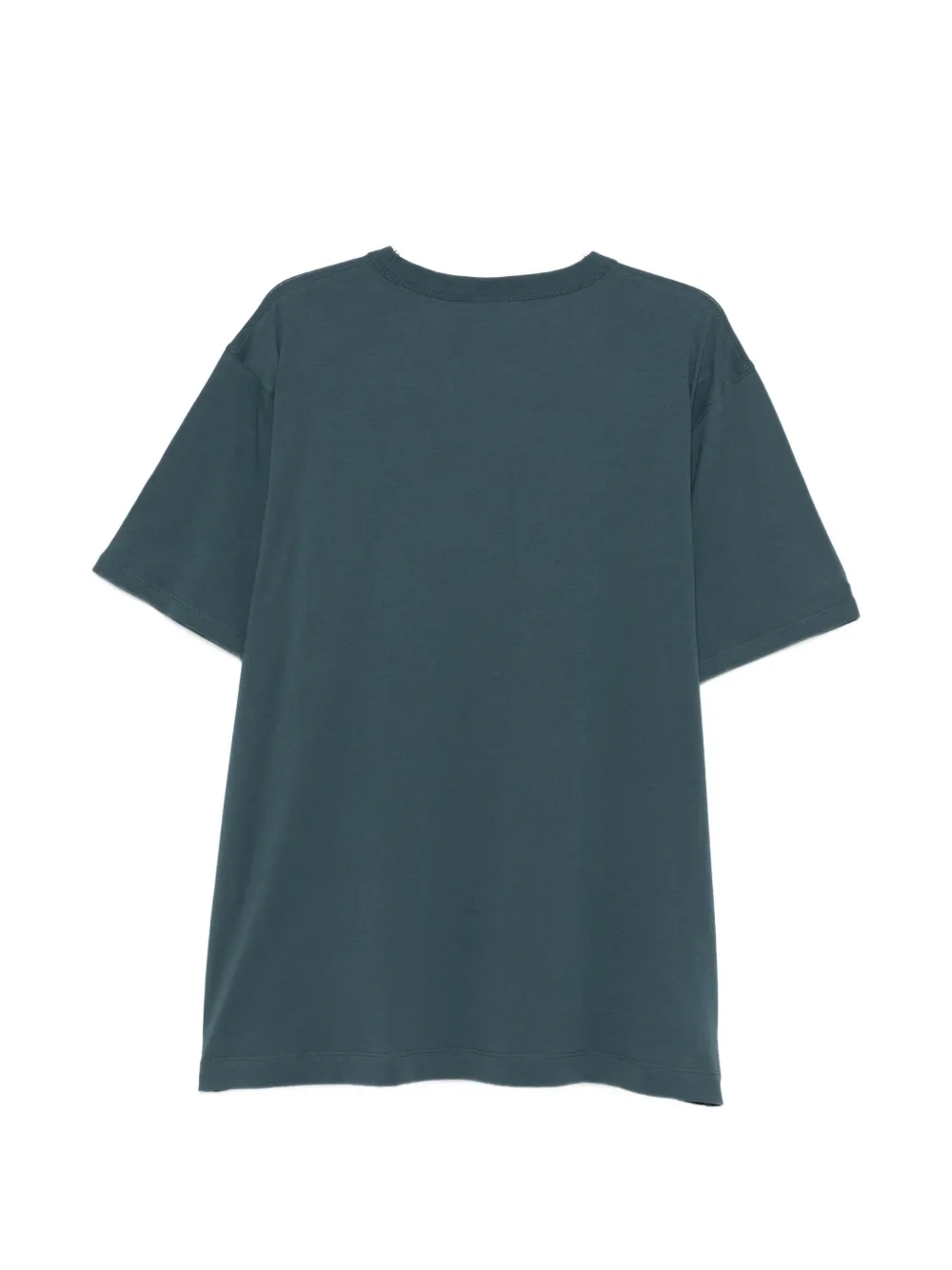 green t-shirts,back view