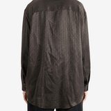 Brown shirt, full body view