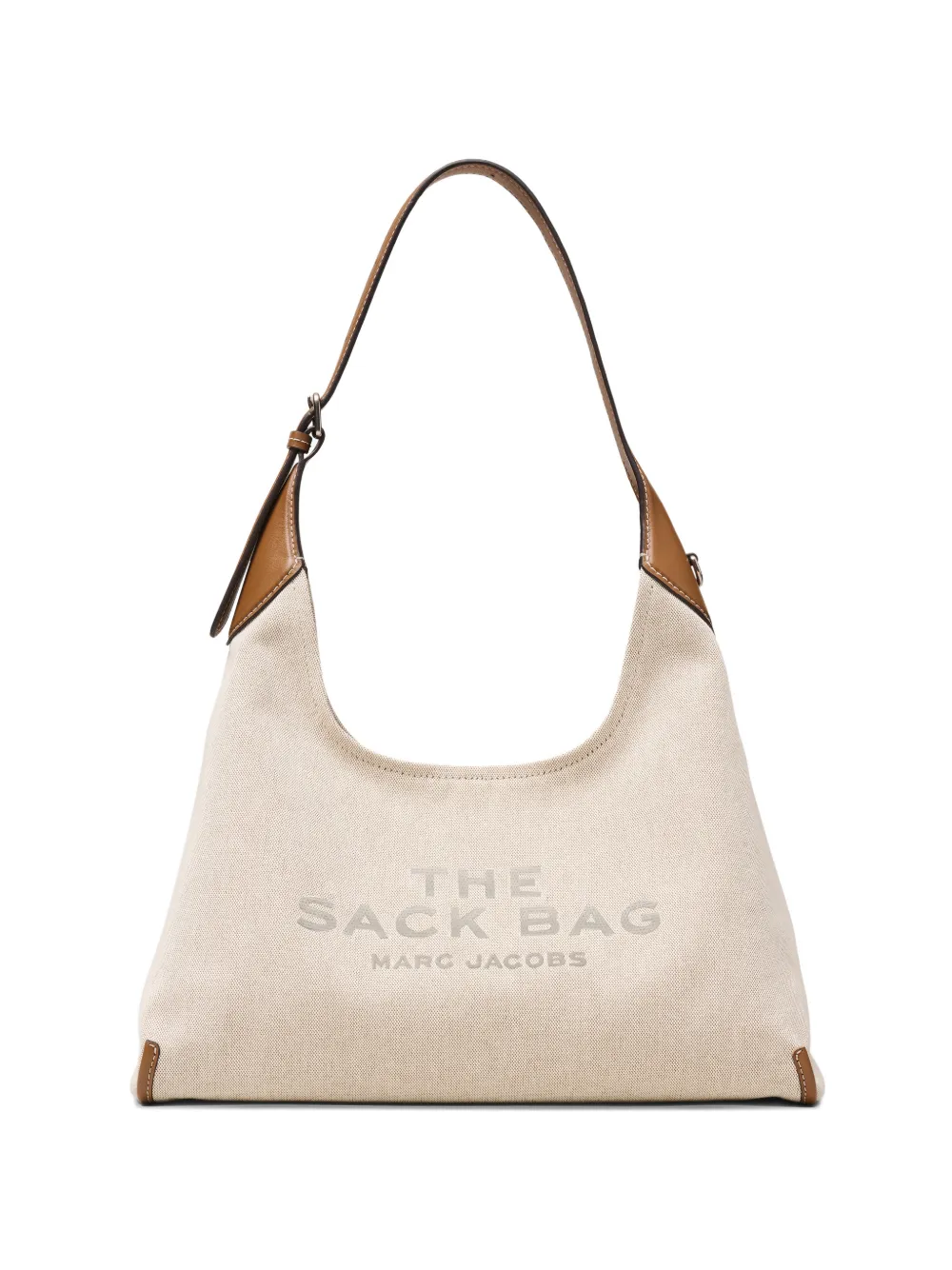 Tan bag , front view