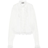 ANN DEMEULEMEESTER - Women Freda Lace Ruffles Comfort Shirt