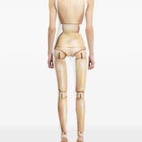 Tan top, full body view