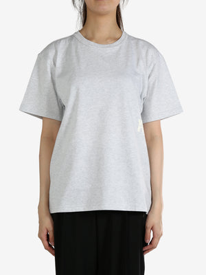 T BY ALEXANDER WANG - Women Essential SS Tee W/ Puff Logo & Bound Neck