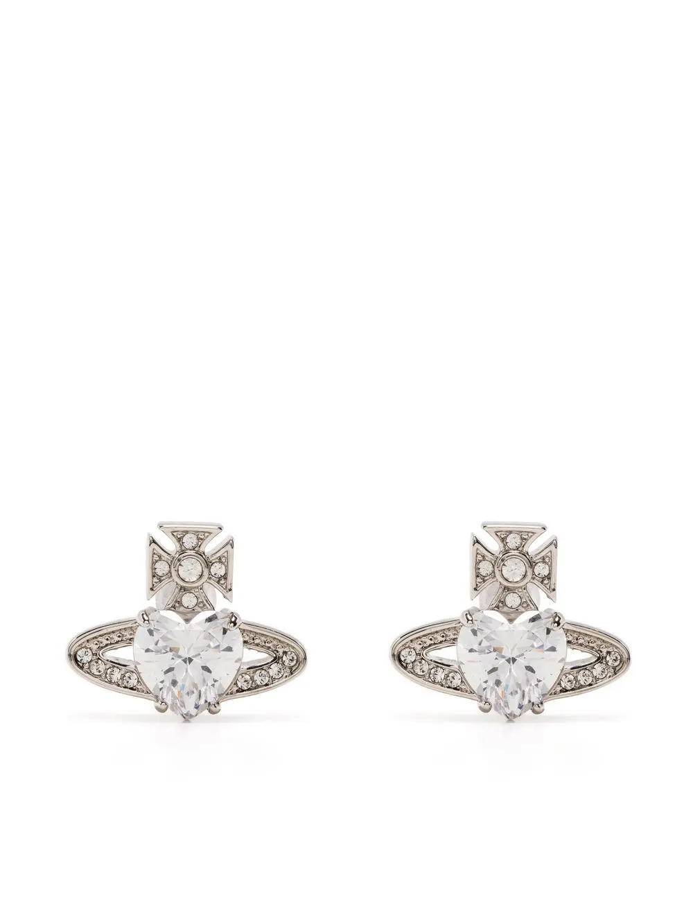 White jewerly, front view