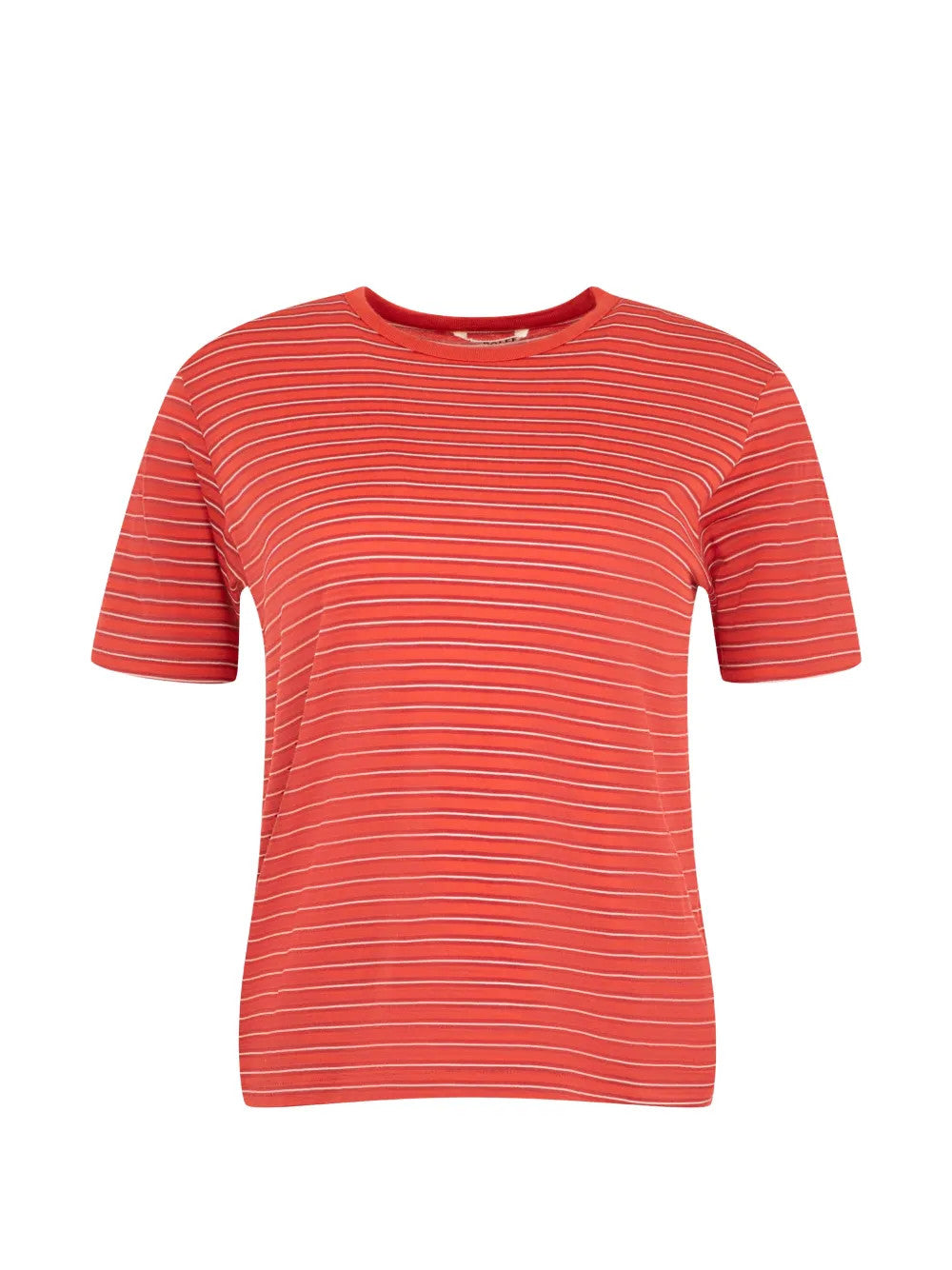 Red t-shirt, front view