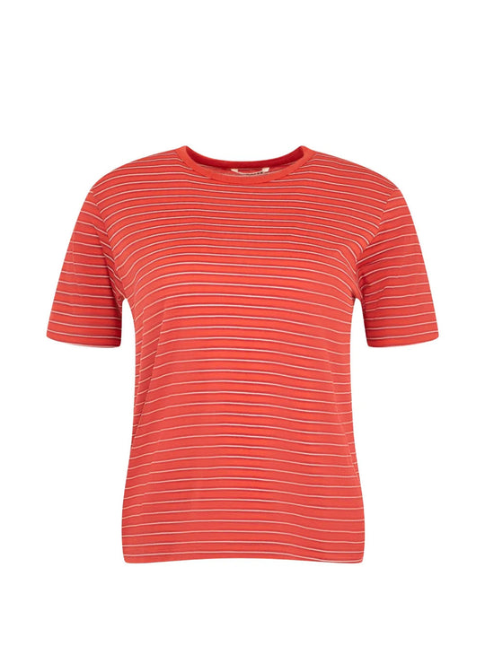 Red t-shirt, front view