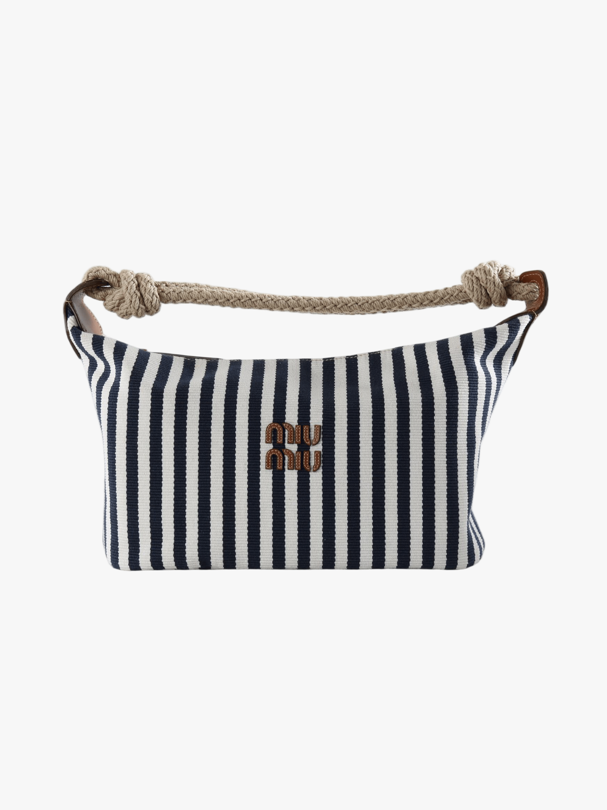 Navy bag, front view