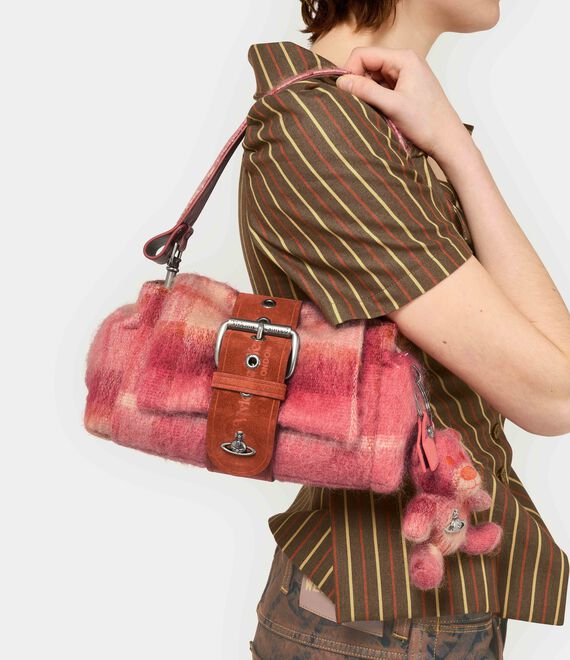 Pink bag, side view