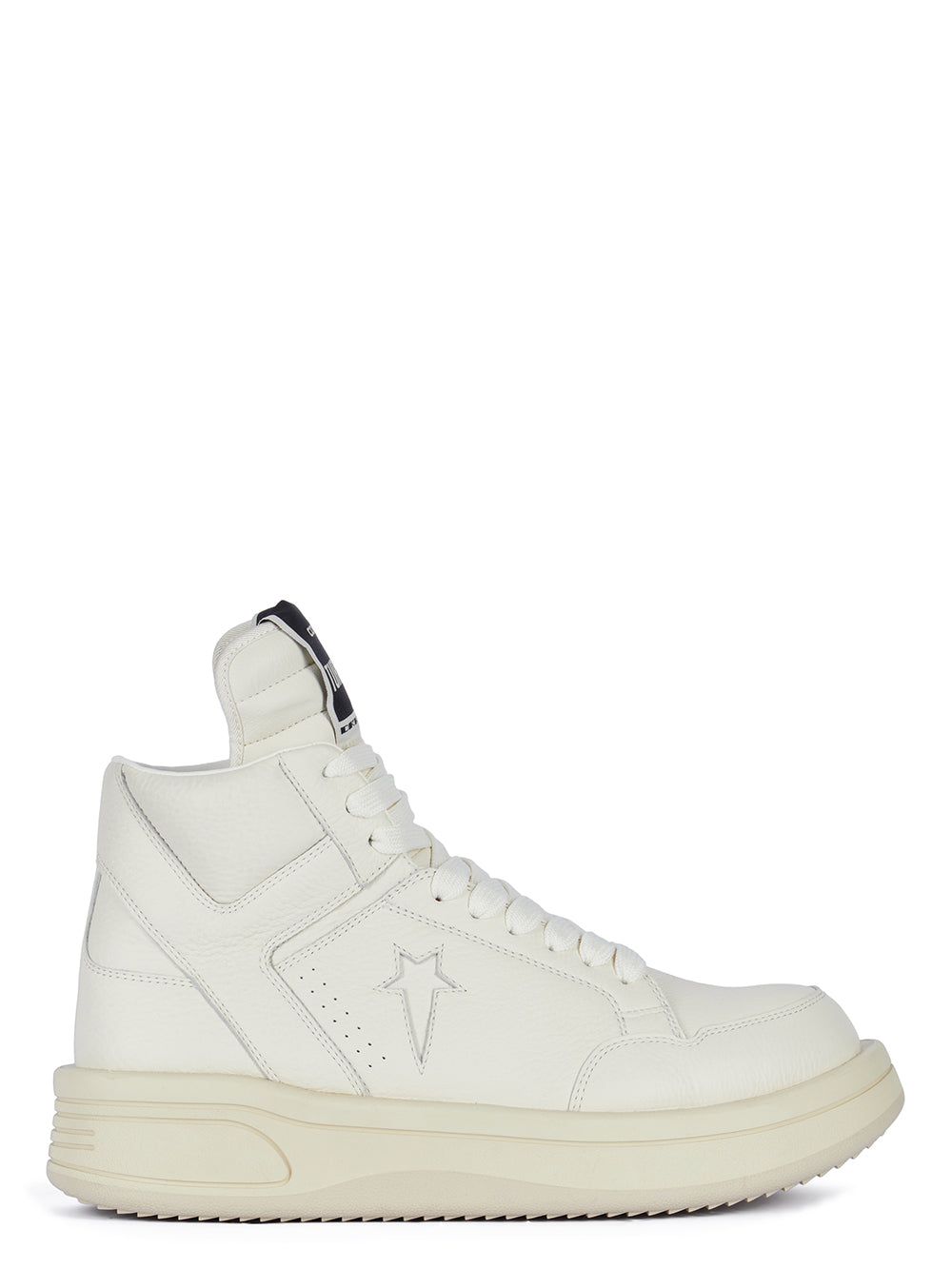 RICK OWENS DRKSHDW X CONVERSE - Leather Mid Turbowpn Sneaker