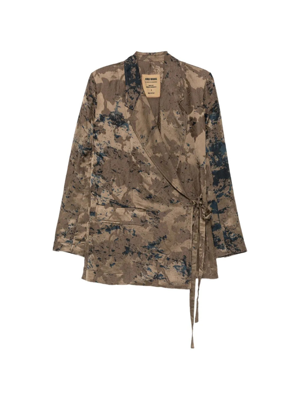 Brown jacket, front view
