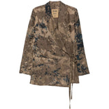 Brown jacket, front view