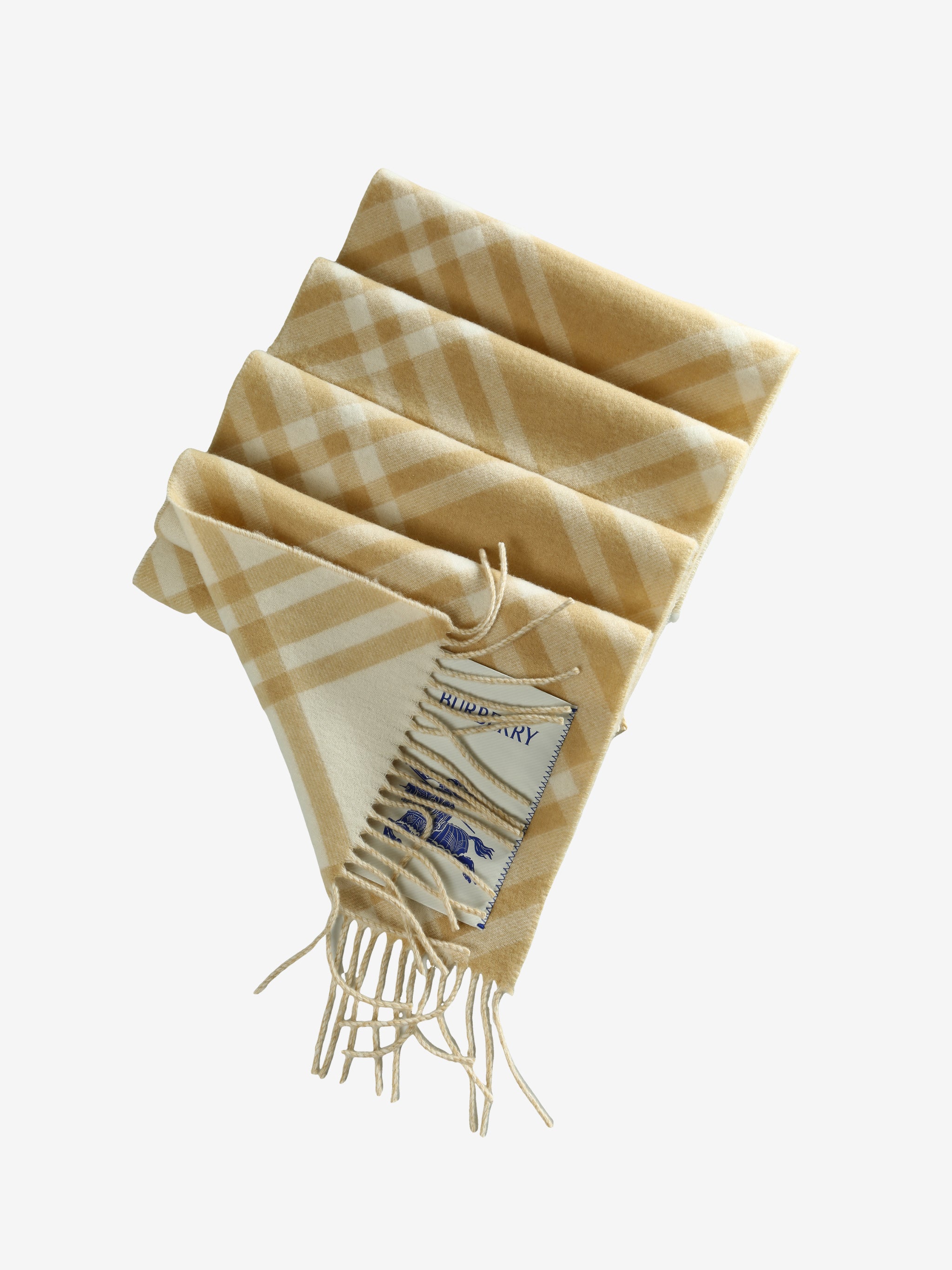 Yellow scarf, front view