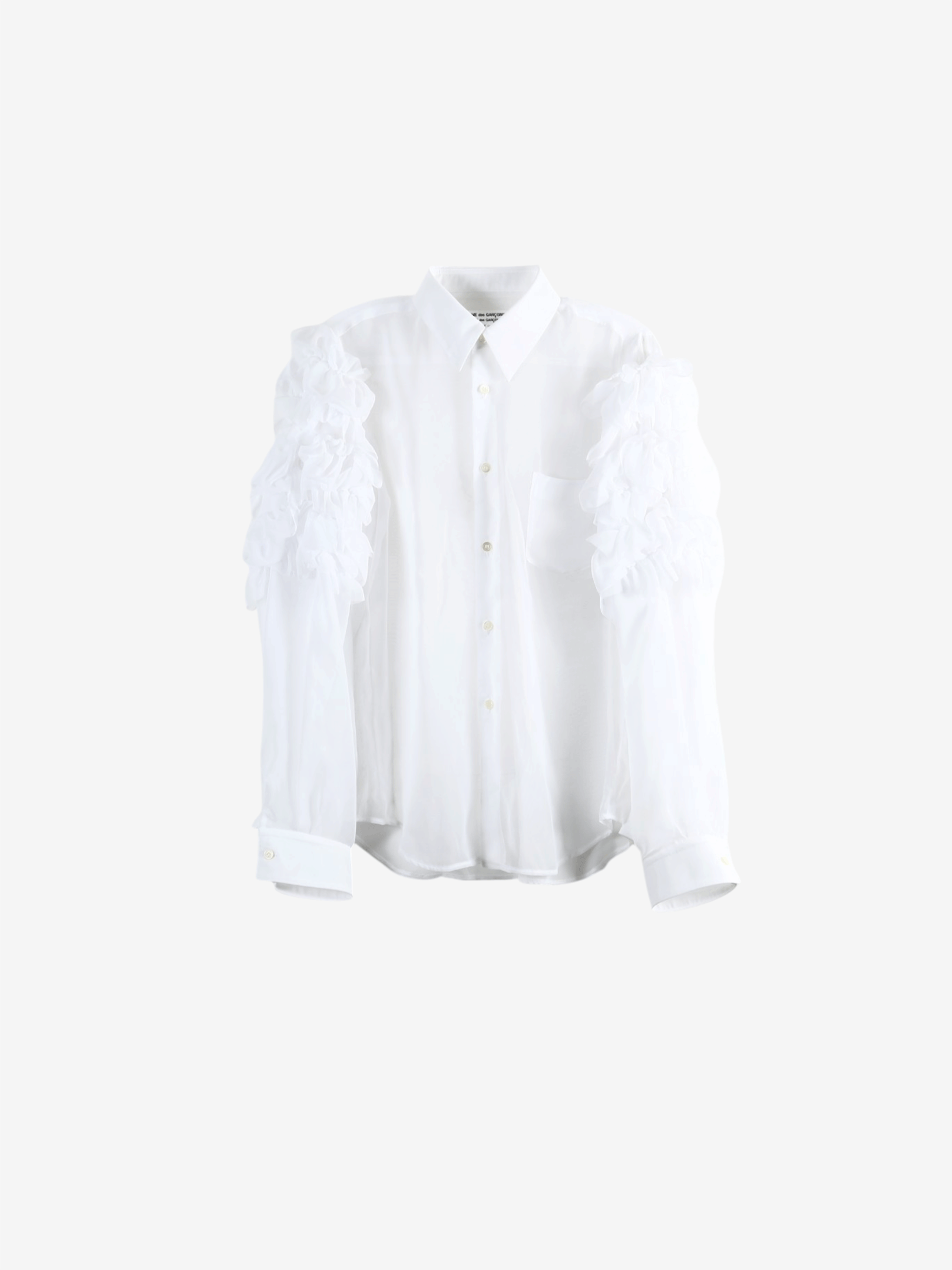 White shirt, front view