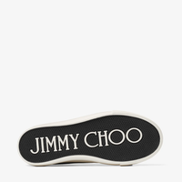JIMMY CHOO Women Canvas Logo Embroidery Shoes