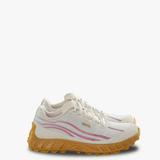 Grey sneakers, front view