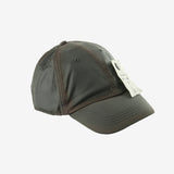 grey hat, side view