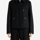 Black jacket, full body view