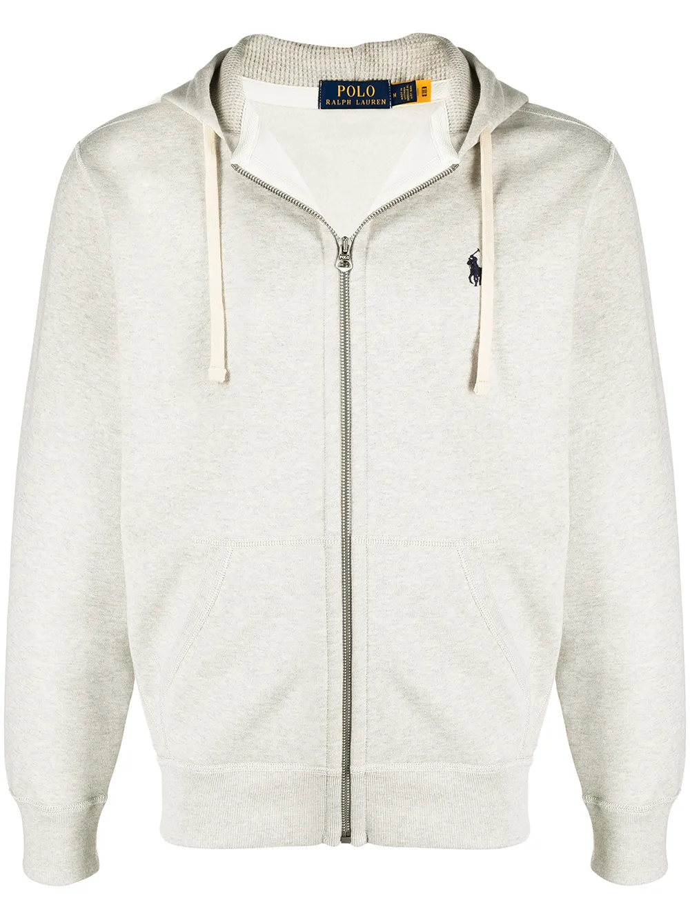 White hoodie, front view