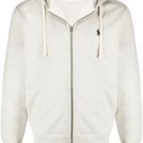 White hoodie, front view