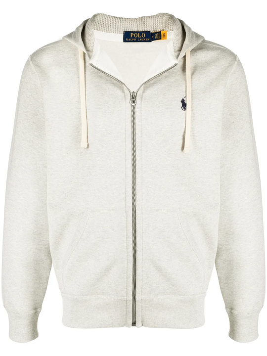 White hoodie, front view