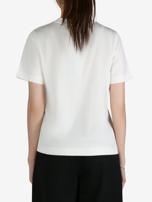 BURBERRY - Women Check Label T-shirt