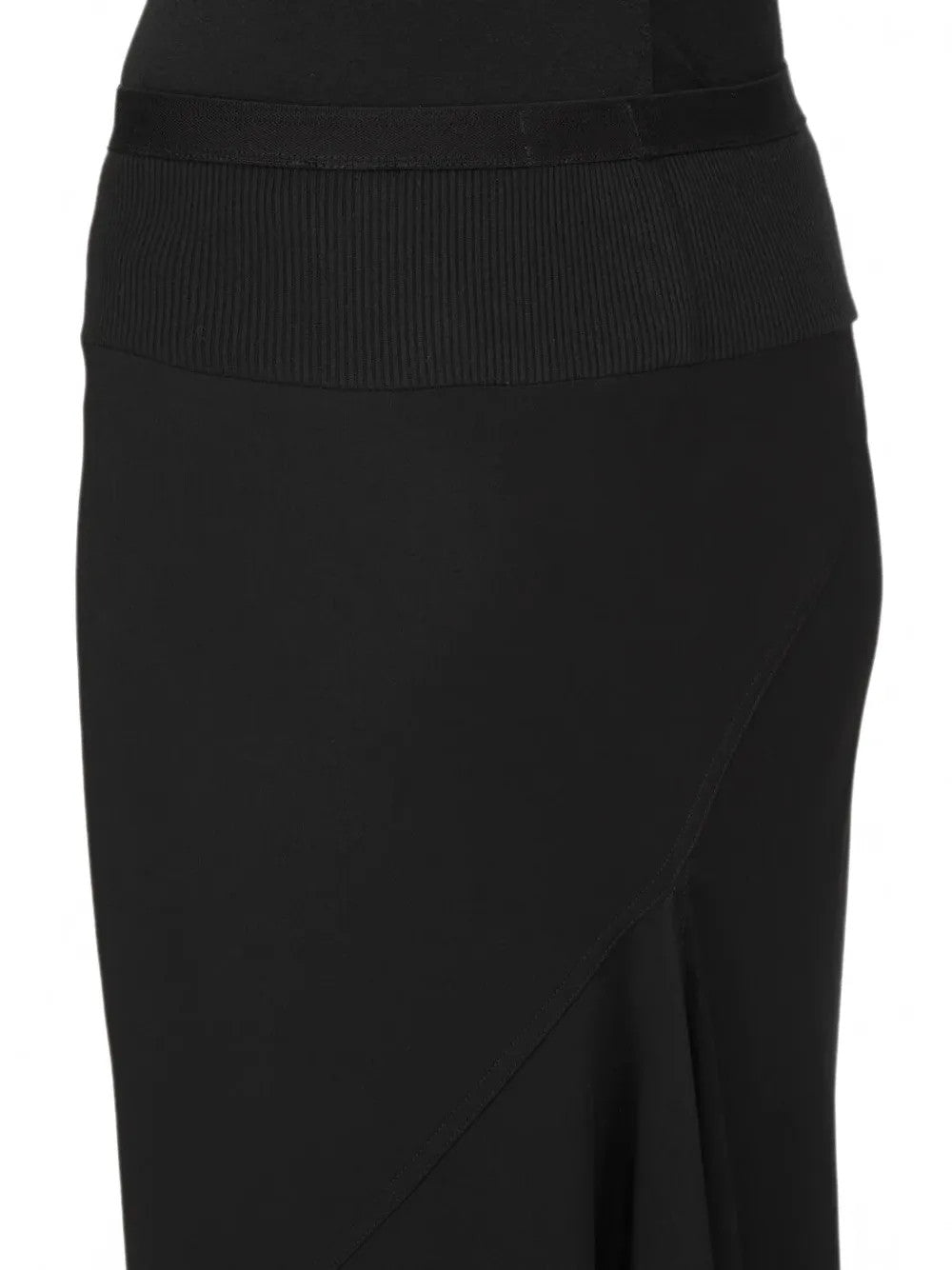 Close up of Black skirt, showing detail
