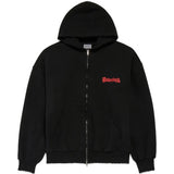 Black hoodies, front view