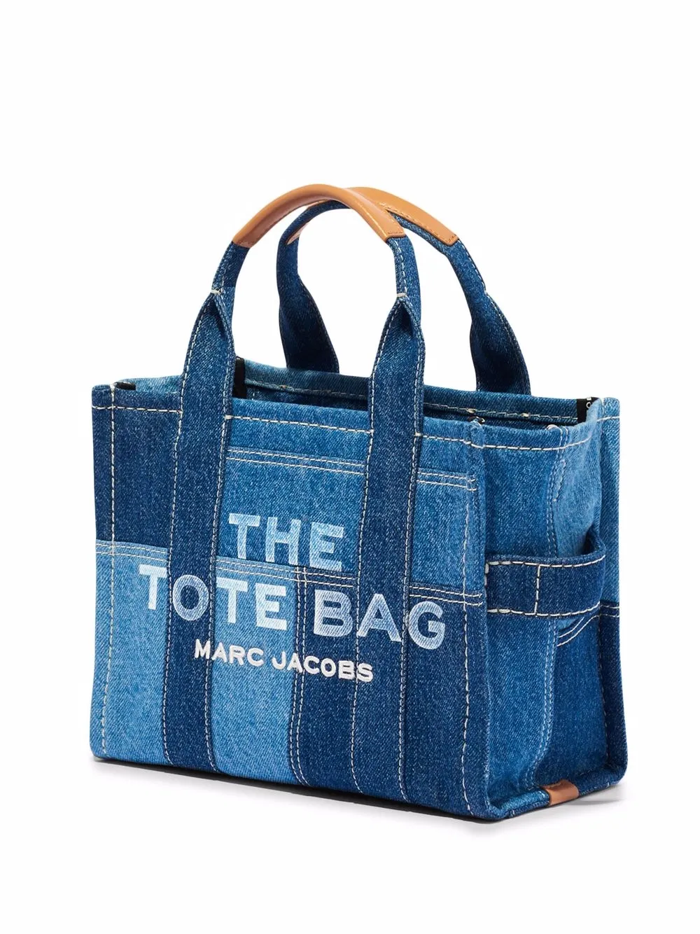 Blue bag, side view