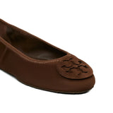 Brown shoes, front view