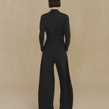 Black pants, full body view
