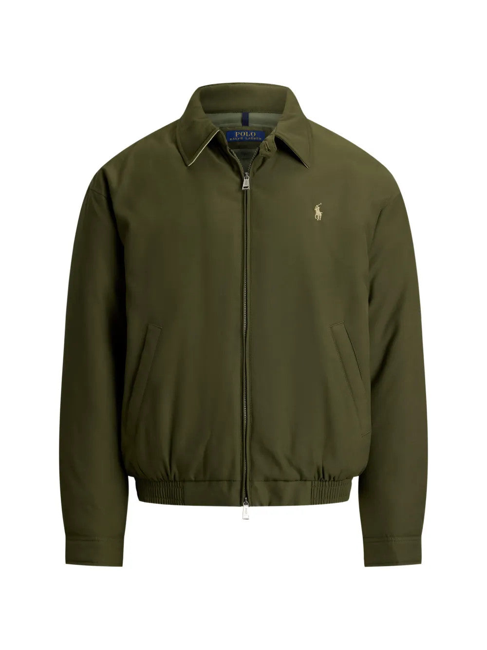 Green jacket, front view