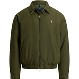 Green jacket, front view